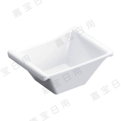 D074 ?5″雙色四方深碗