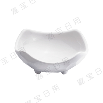 D086 ?4″雙色翹腳小碗