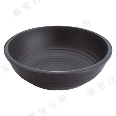C183 ?10.5"磨砂螺紋深碗