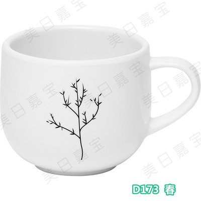 D173 ?3.3"帶耳咖啡杯(可與B502配套用）