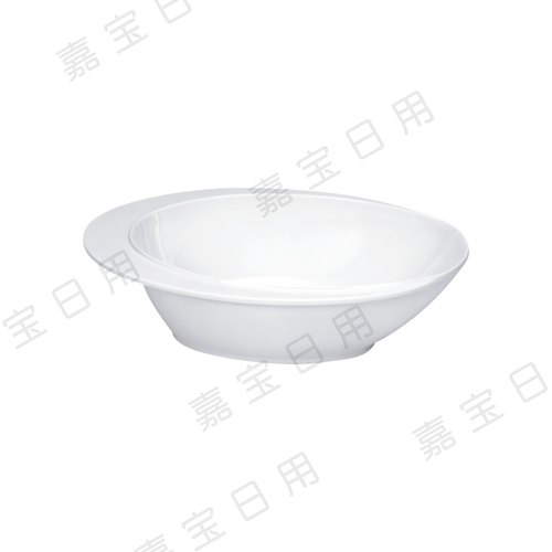 C283 ?6"曬紋橢圓碗