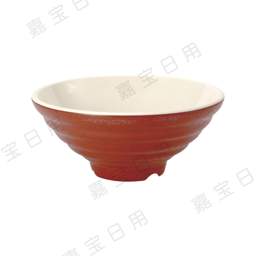 C258 ?7.76"雙色螺紋碗
