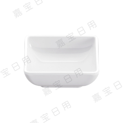 D066 ?3″雙色四方小碟