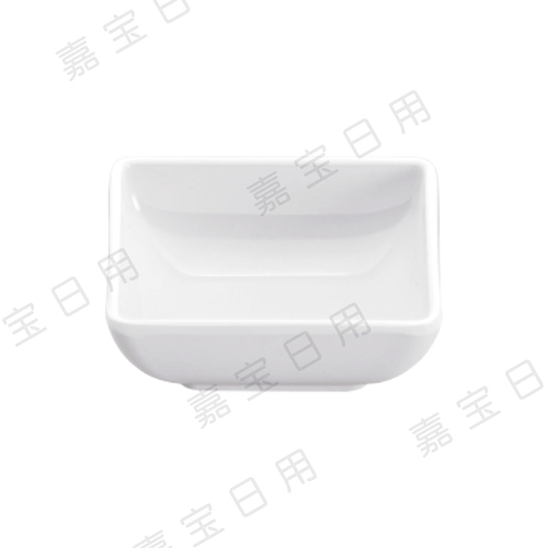 D066 ?3″雙色四方小碟